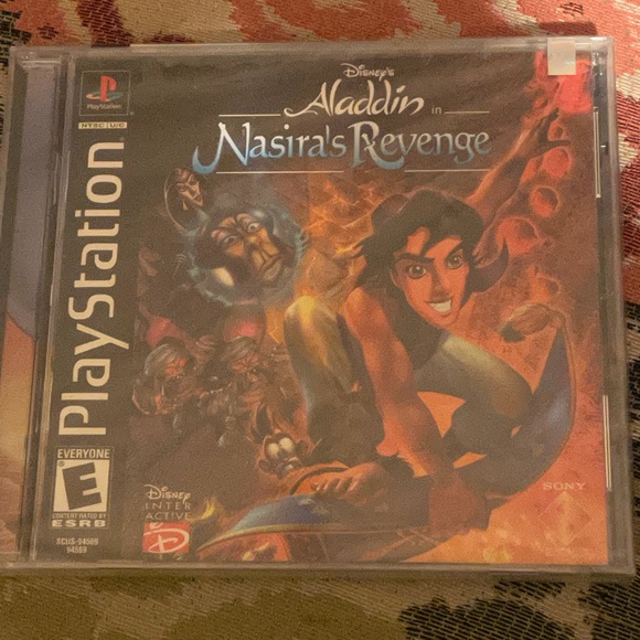 Disney’s Aladdin In Nasira’s Revenge PS1, Played Once PlayStation 1 - Picture 1 of 5